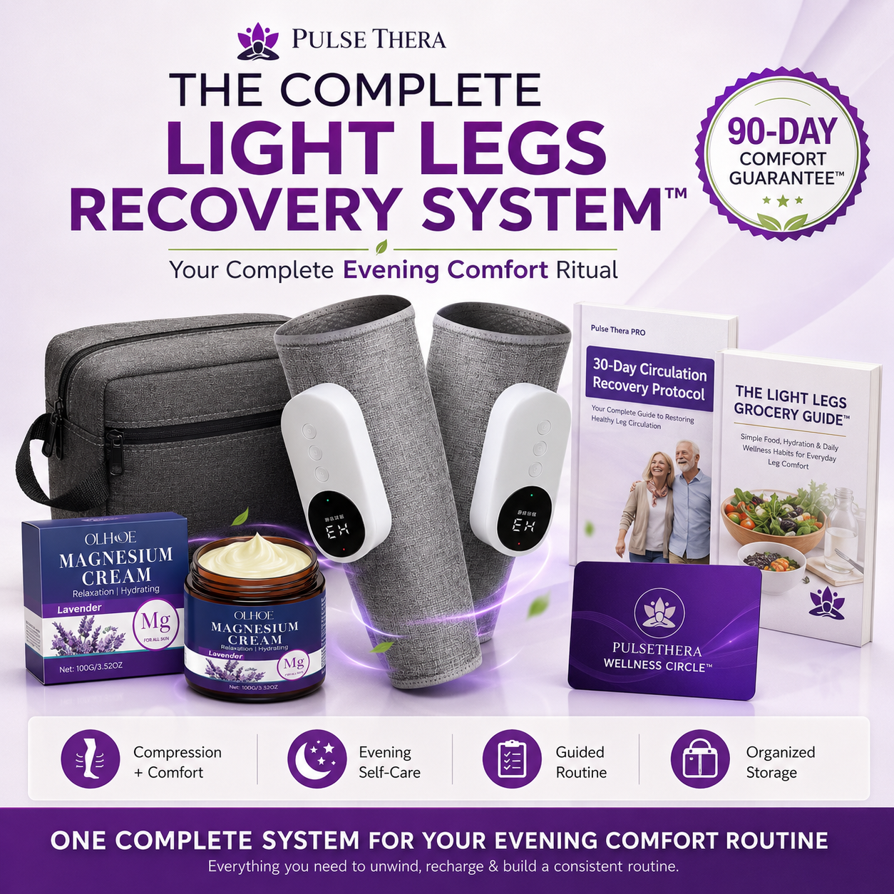 PulseThera Pro  - The Light Legs Recovery System
